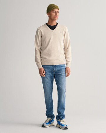 GANT Trui 'Classic' in Beige