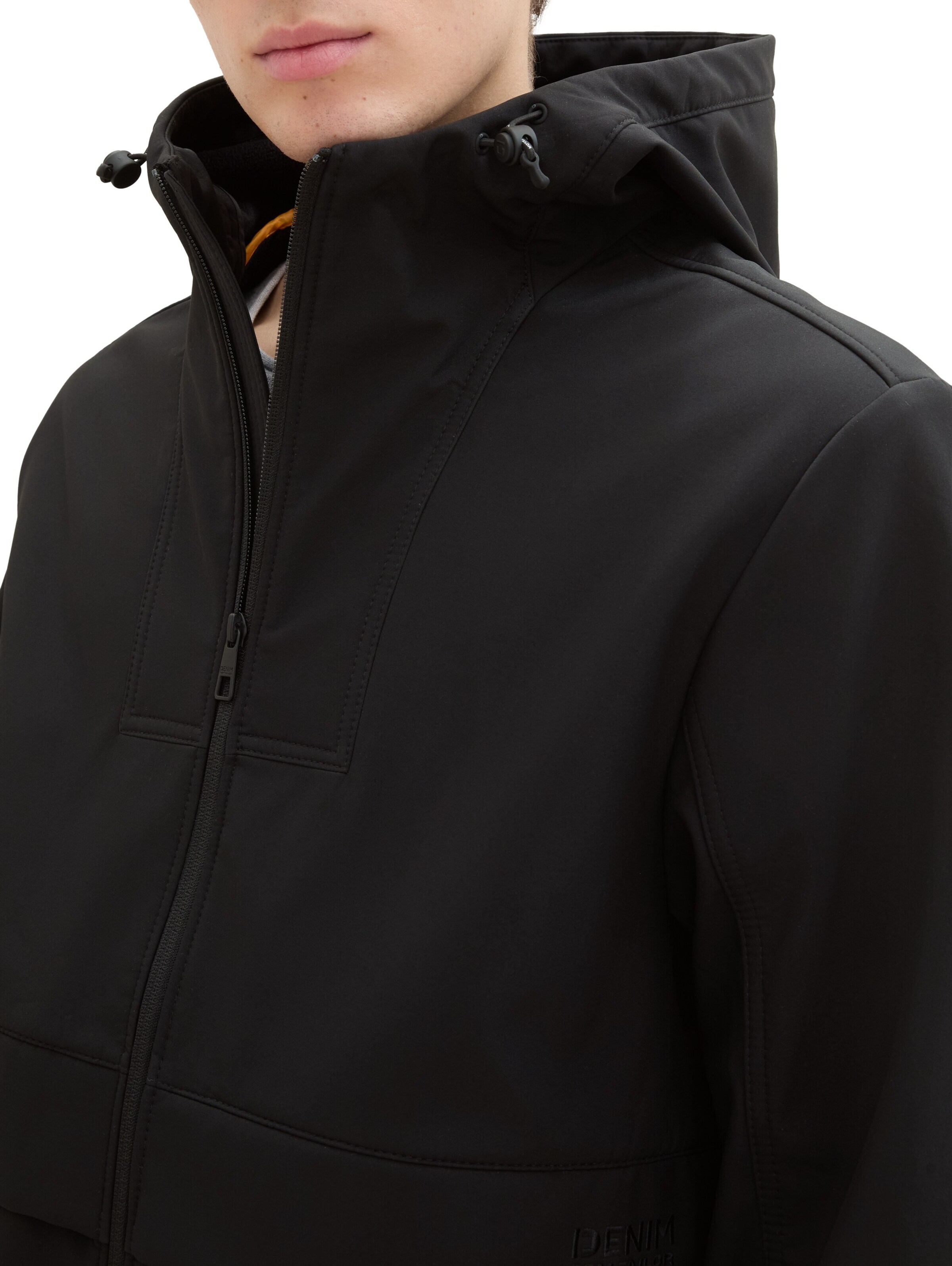 TOM TAILOR DENIM Between-Season Jacket in Black