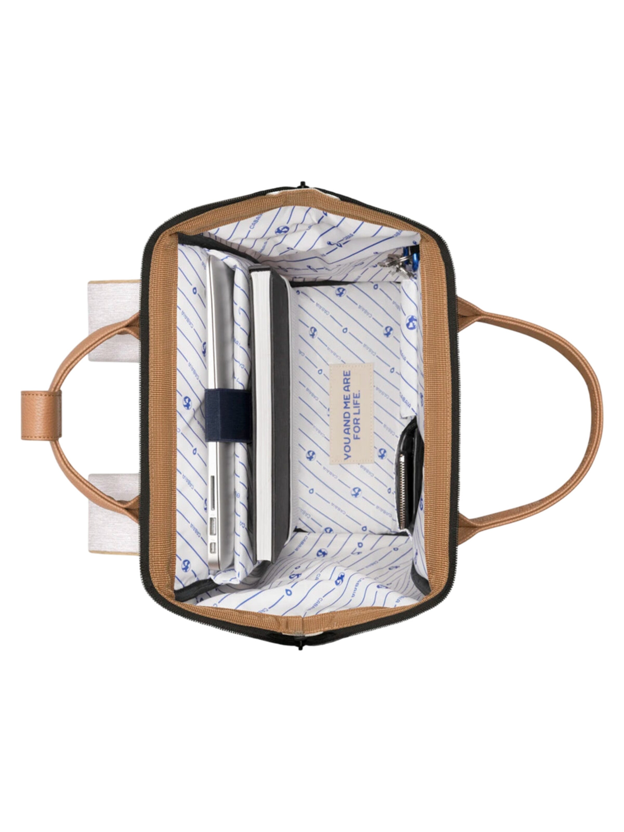 Cabaia Backpack 'Arequipa M' in Beige