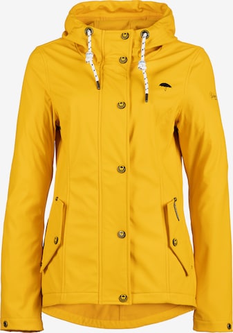 Schmuddelwedda Between-Season Jacket in Yellow: front