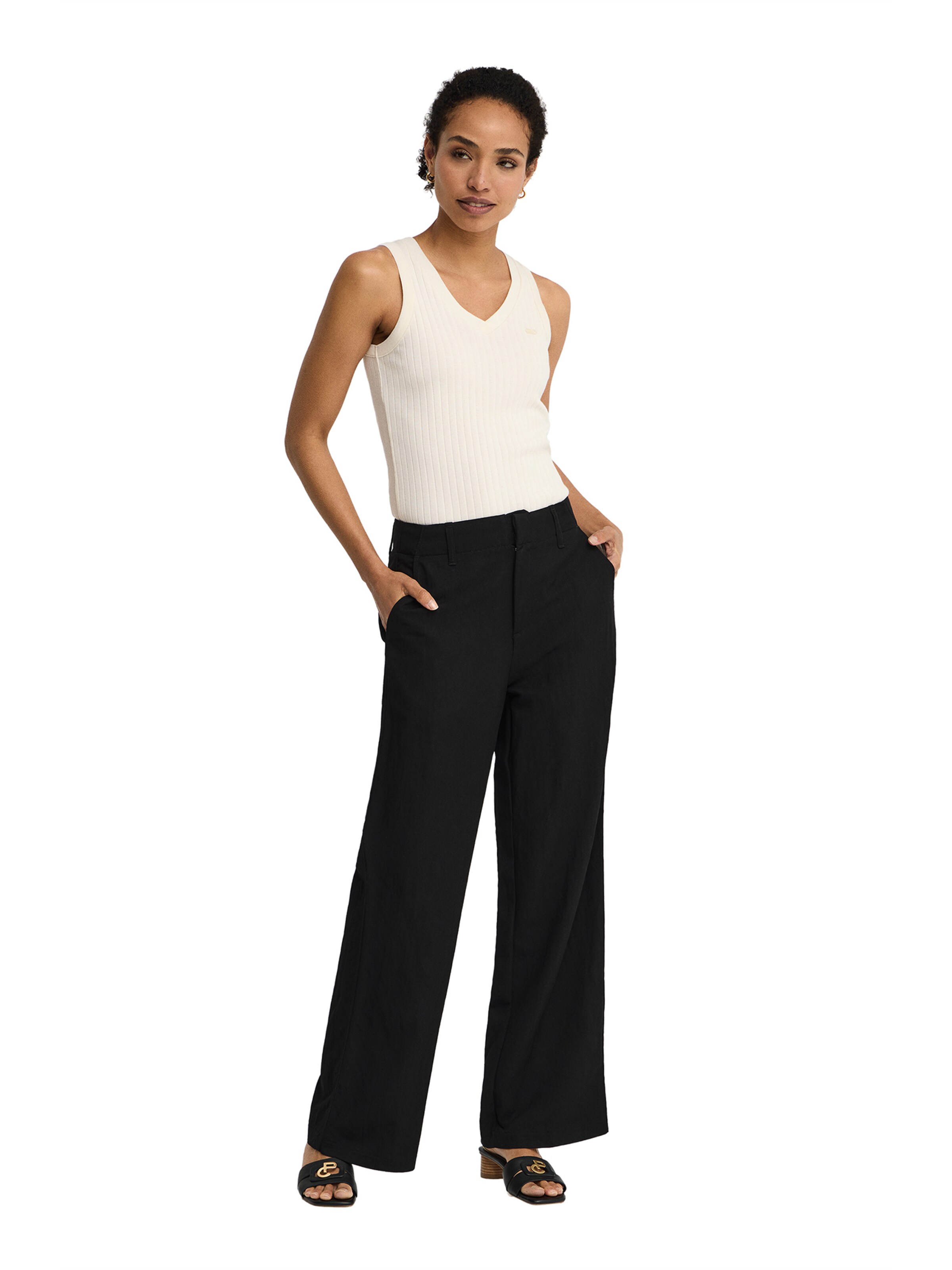 Polo Club Loose fit Pants in Black