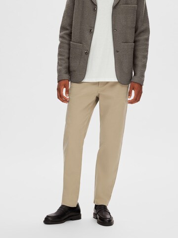 SELECTED HOMME Slimfit Chino in Beige: voorkant