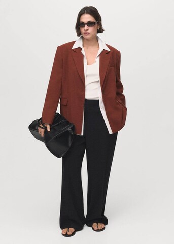 MANGO Blazer 'Paris' in Orange: front