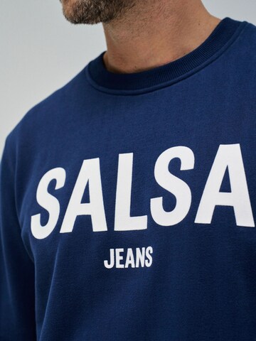 Salsa Jeans Sweatshirt in Blauw