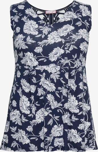 sheego by Joe Browns Top in Navy / White, Item view