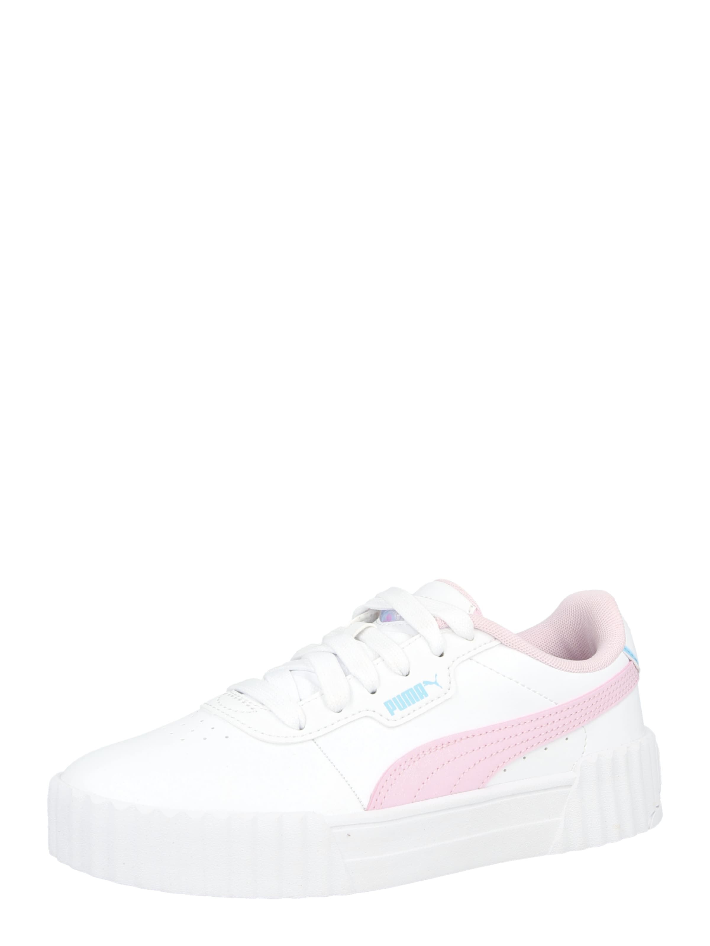 PUMA Baskets basses 'Carina 3.0 Jelly Heaven' en bleu clair / rose / blanc, Vue avec produit