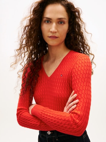 TOMMY HILFIGER Sveter - Oranžová