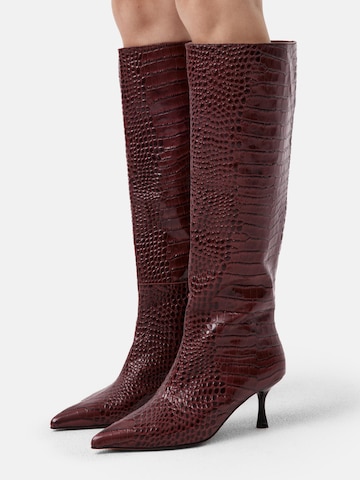 Boots 'SOMEBODY TOLD ME' L37 HANDMADE SHOES en rouge