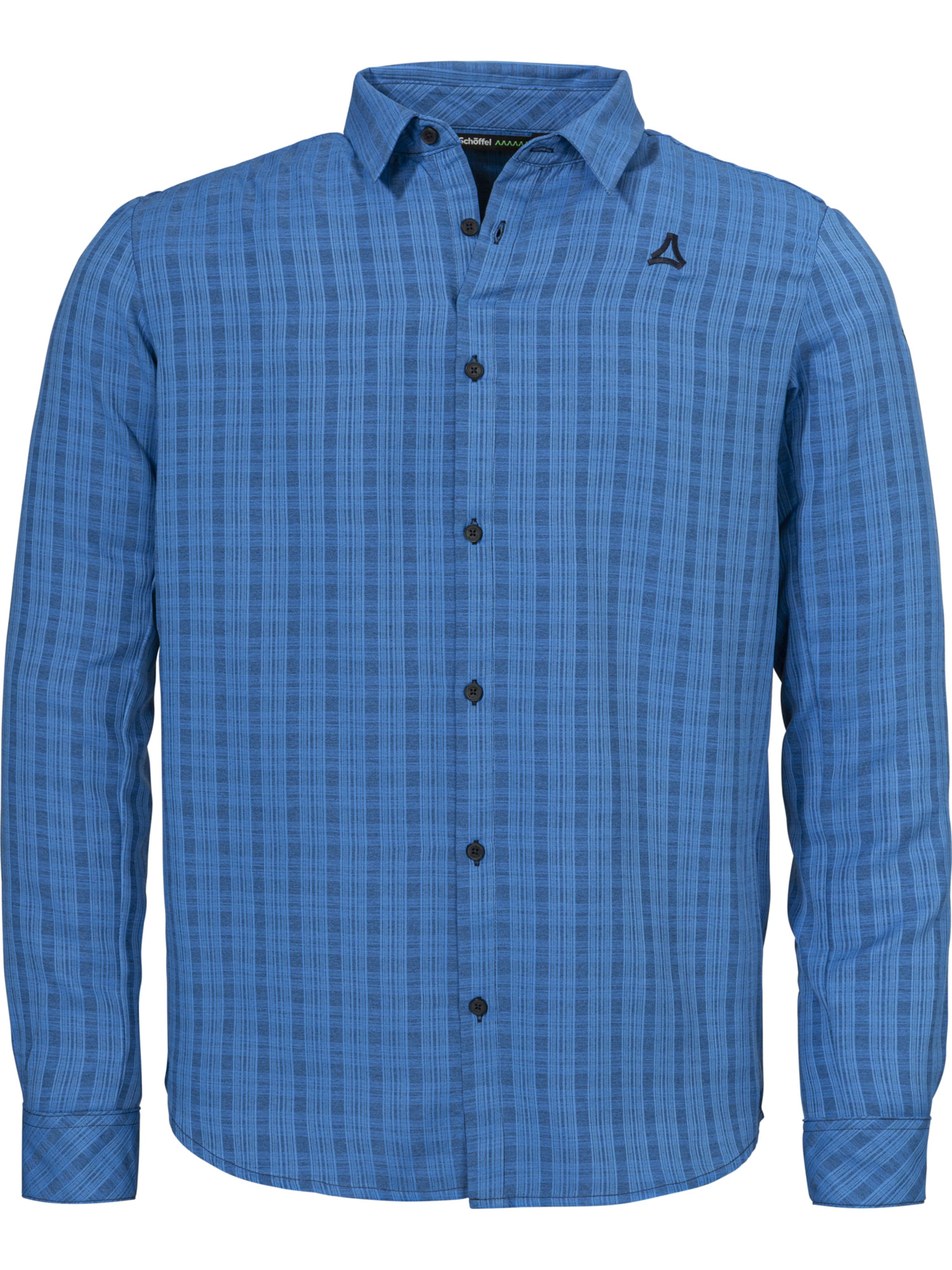 Chemise fonctionnelle Schöffel en bleu : devant