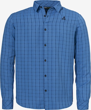 Chemise fonctionnelle Schöffel en bleu : devant