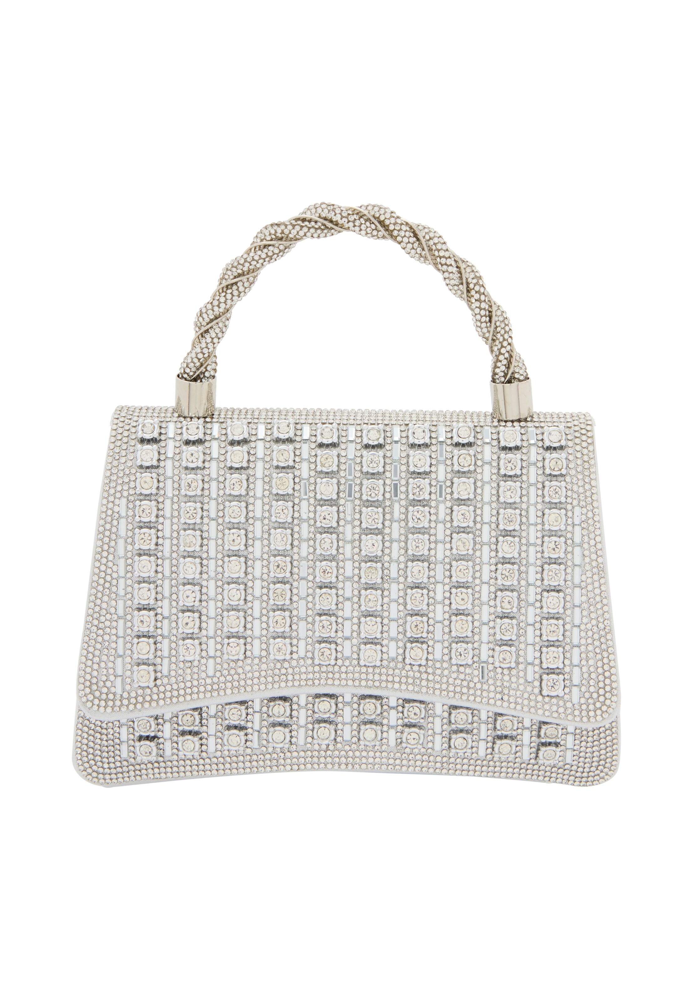 faina Pikkulaukku värissä hopea: etupuoli