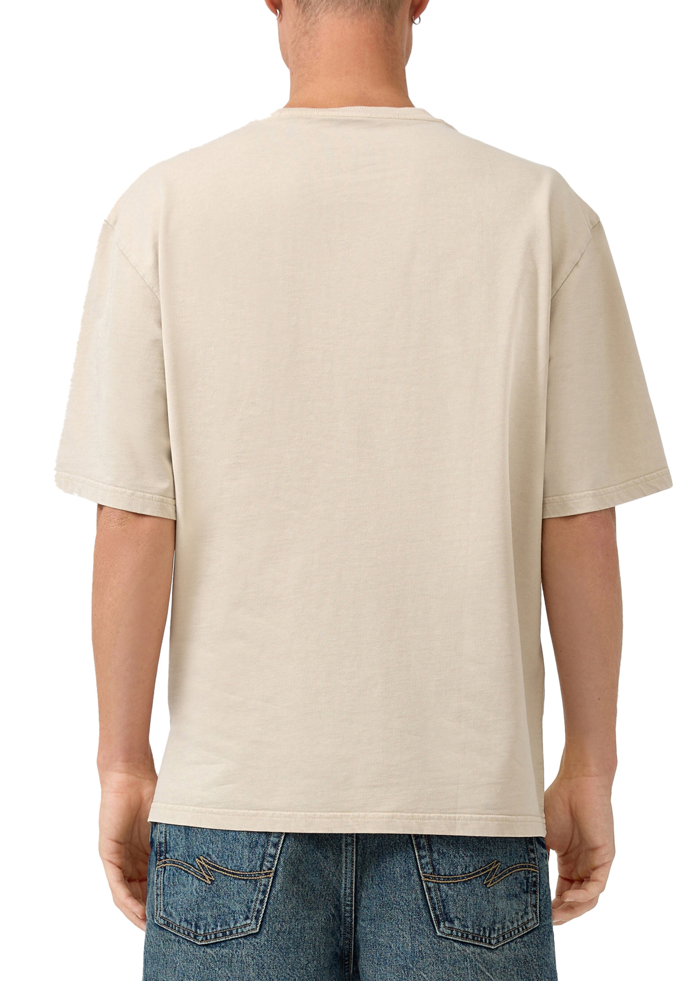 QS T-Shirt in Beige