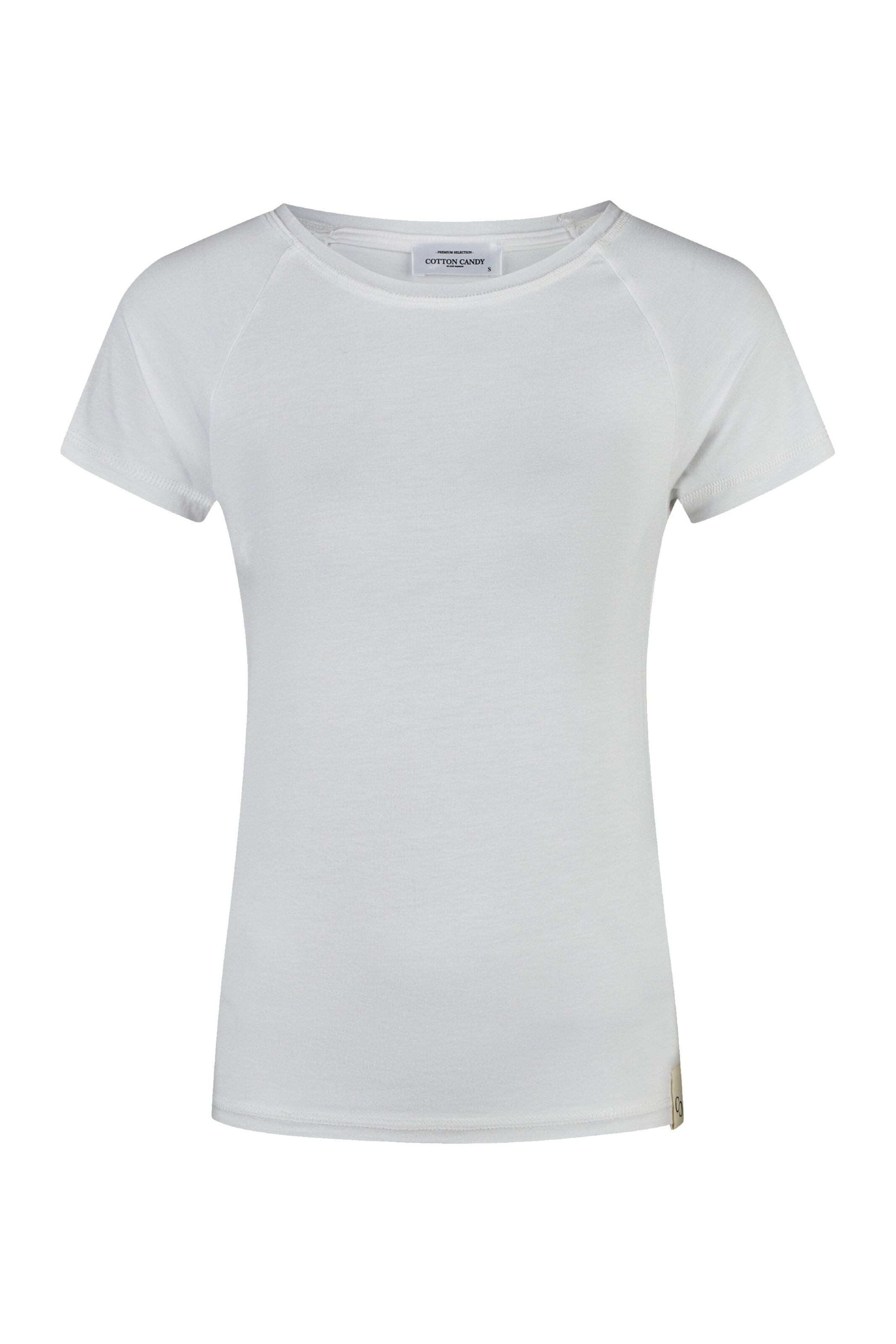 Cotton Candy Shirt in White: front