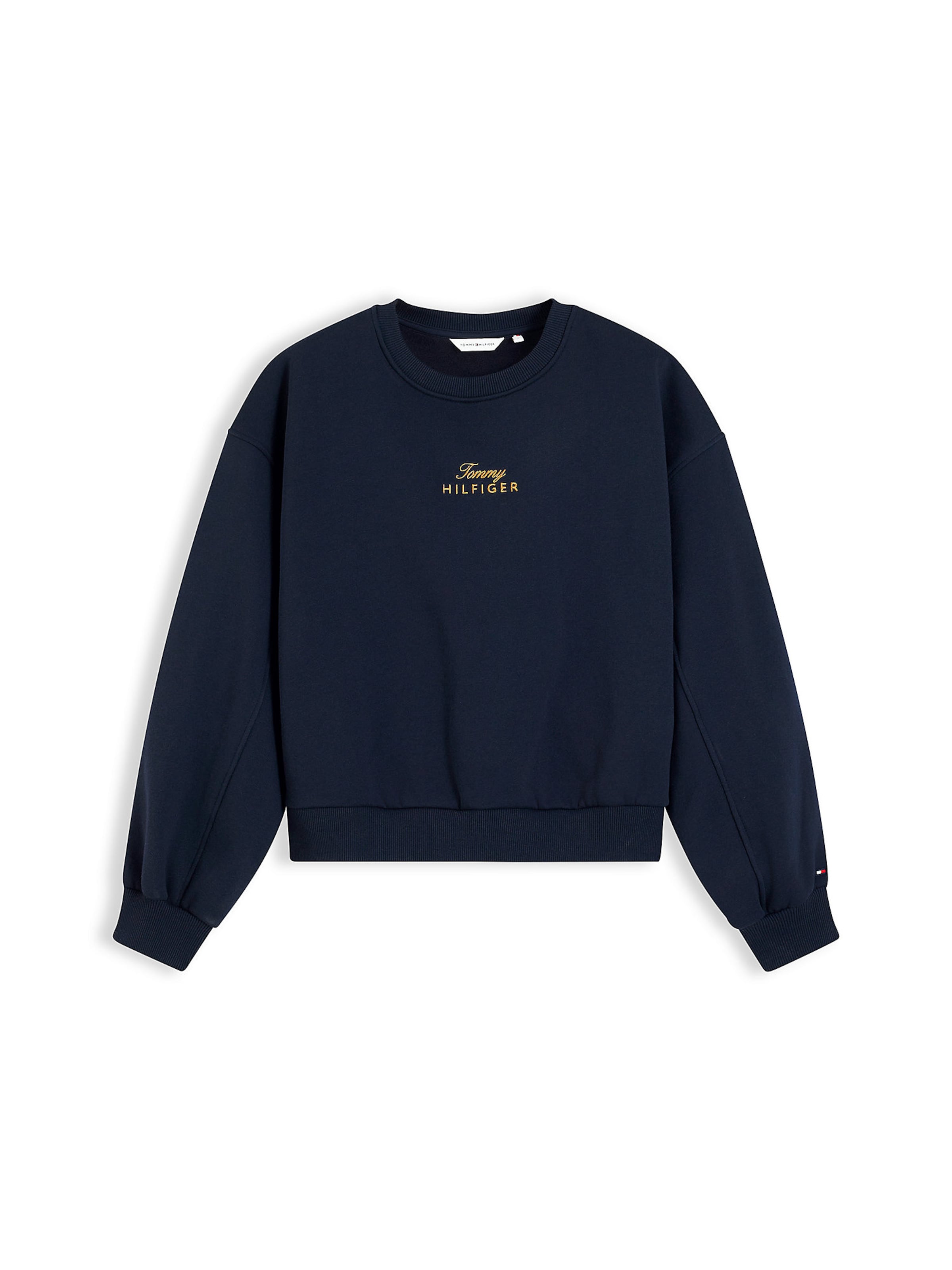 TOMMY HILFIGER Sweatshirt in Blauw: voorkant
