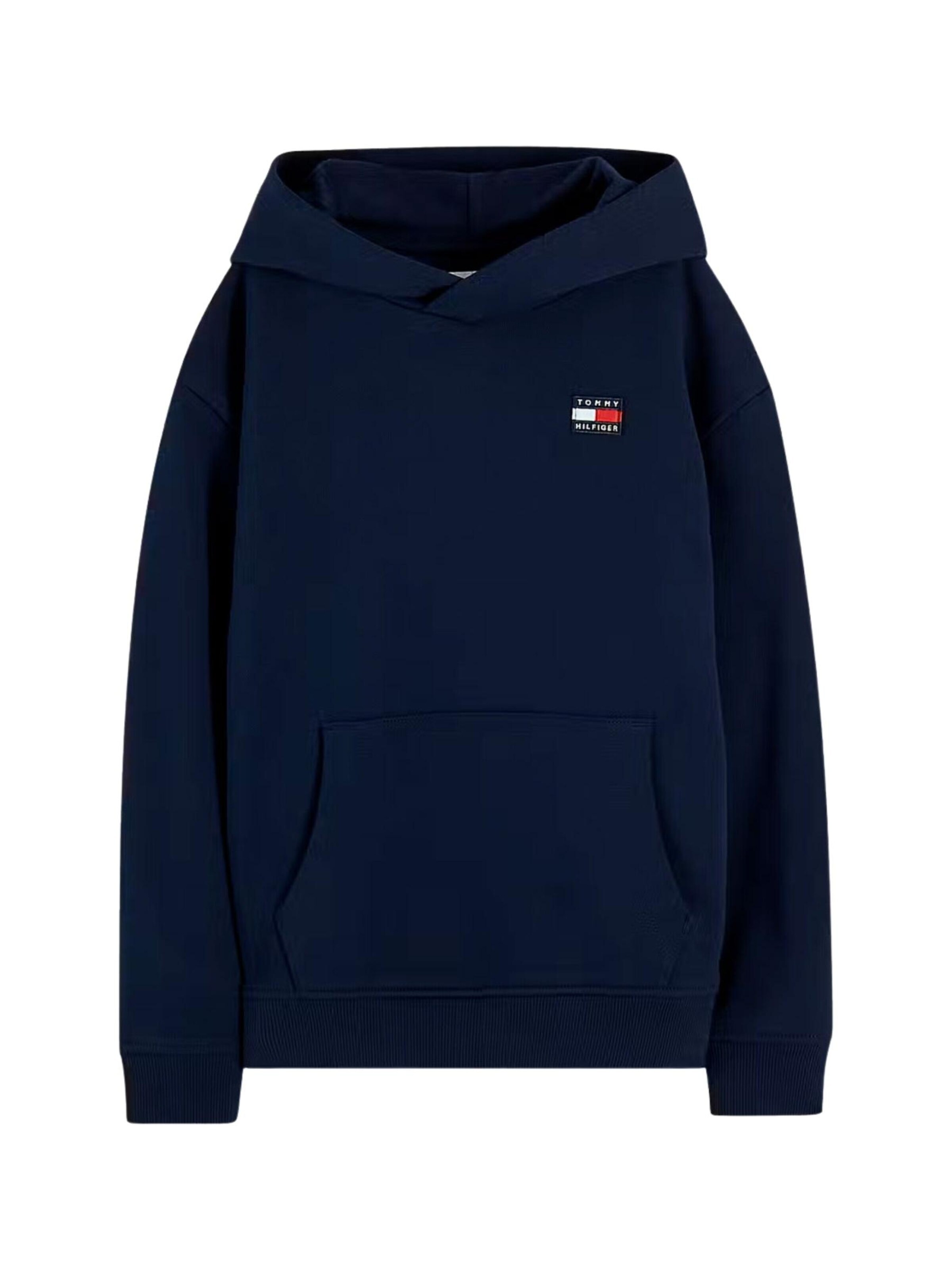 Tommy Hilfiger Kids - Sudadera 'TOMMY HILFIGER KIDS FLAG HERITAGE HOODIE FELPA' en azul: frente