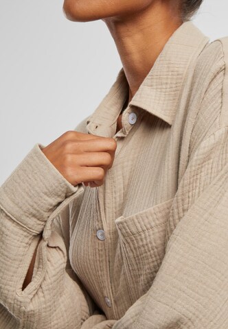 Chemisier Urban Classics en beige