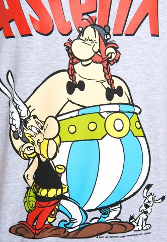 LOGOSHIRT Shirt 'Asterix & Obelix' in Grijs
