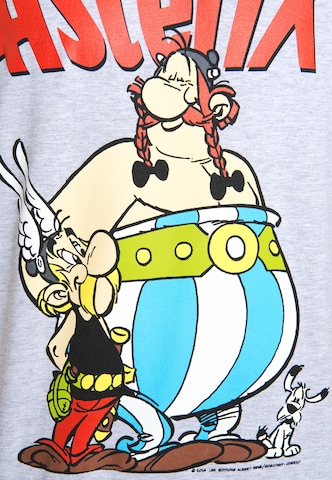 LOGOSHIRT T-Shirt 'Asterix & Obelix' in Grau