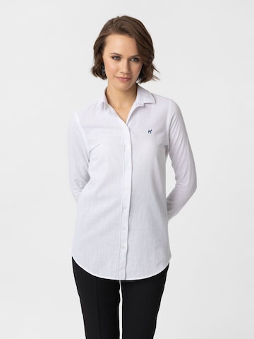 Williot Blouse 'Glorinda' in White: front