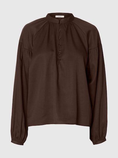 SELECTED Blouse 'SLWDONNA' in S in Chocolate, Item view