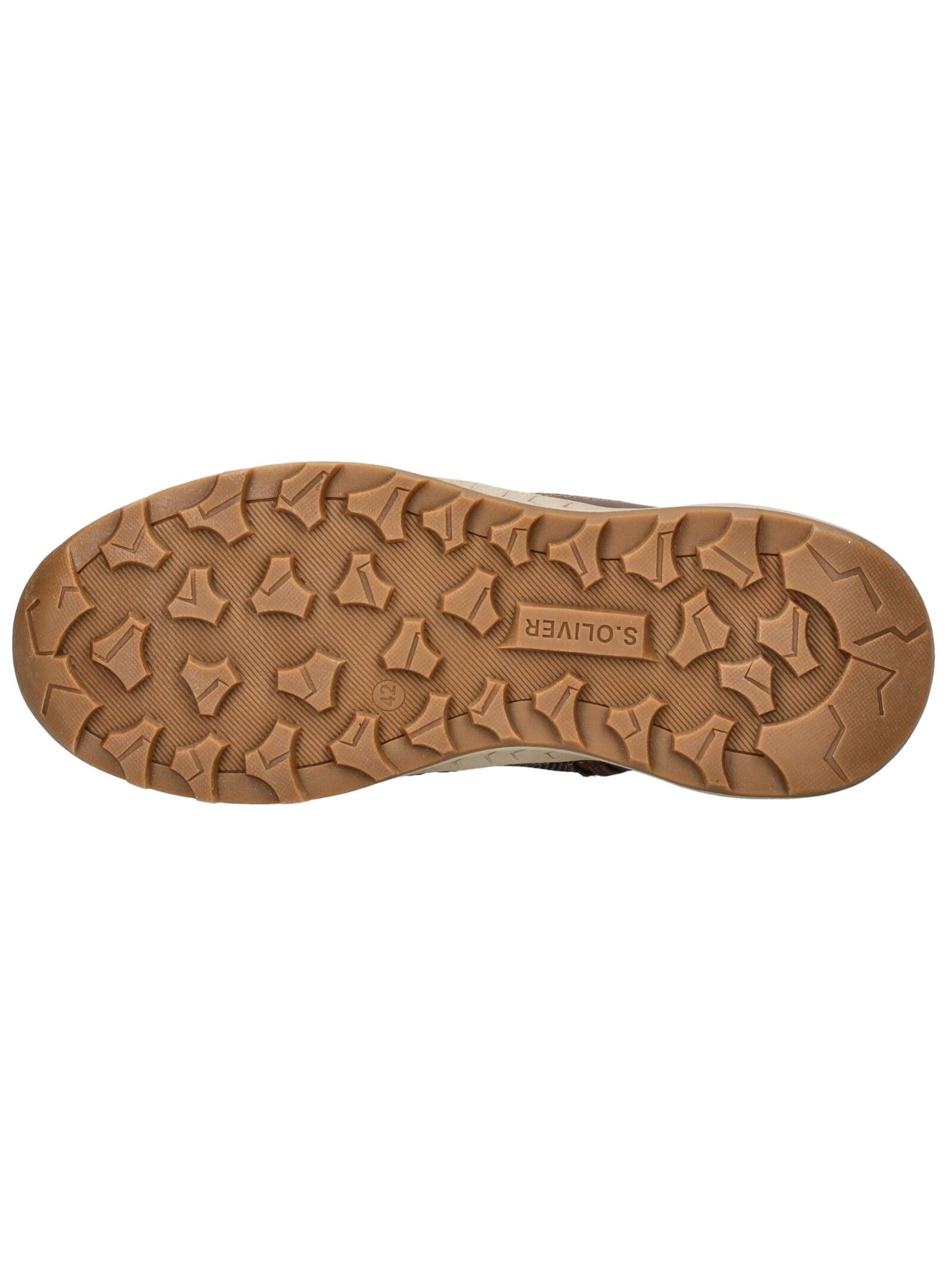 Stivale stringato di s.Oliver in marrone