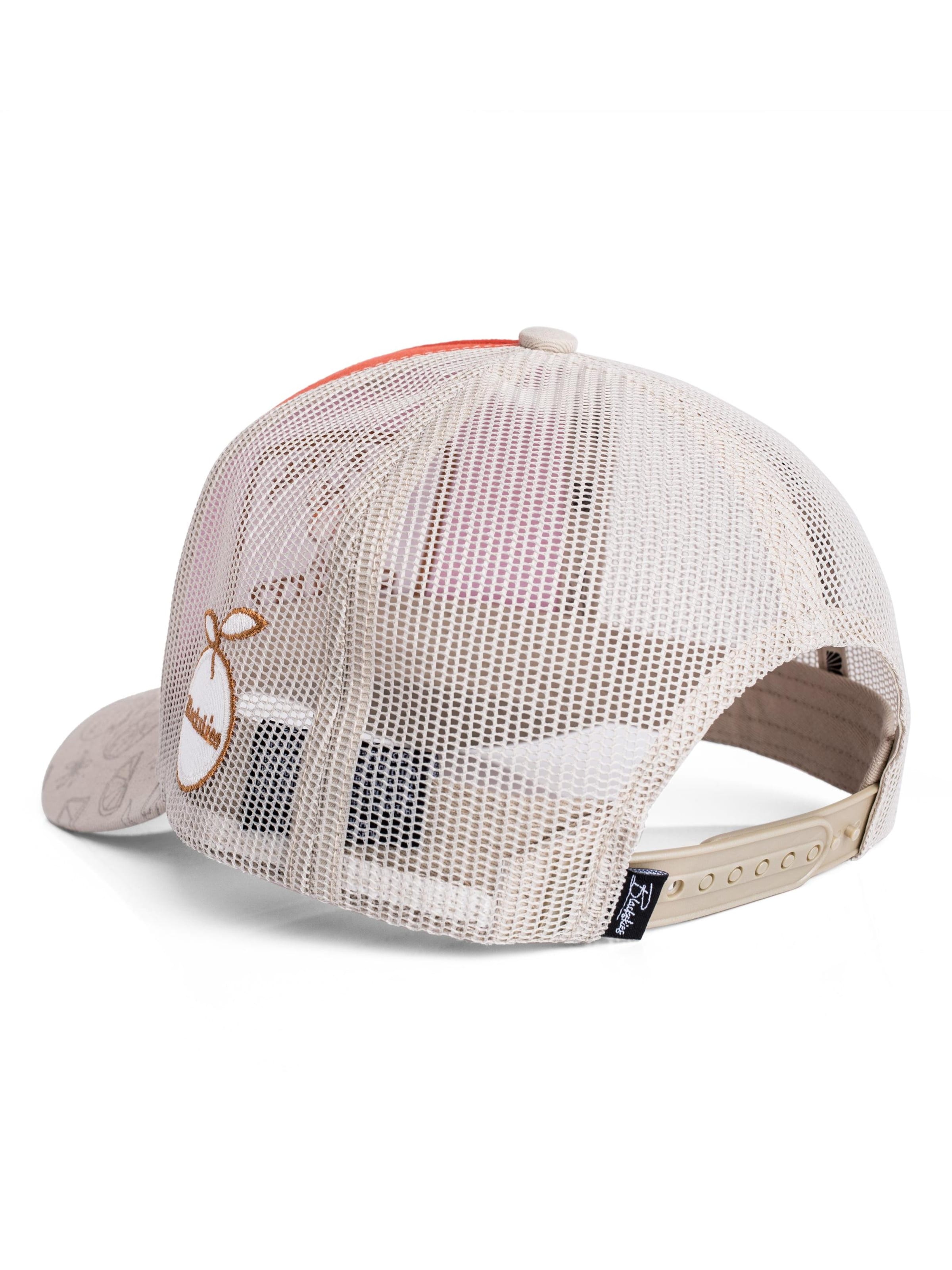 Blackskies Cap 'Spritz Trucker Cap'‌‌ in Orange