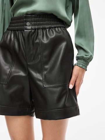 VILA Regular Pants 'VIMiriam' in Black