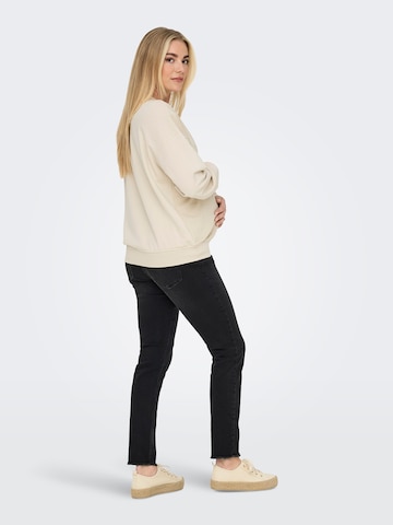 Sweat-shirt 'OLMFresh' Only Maternity en gris