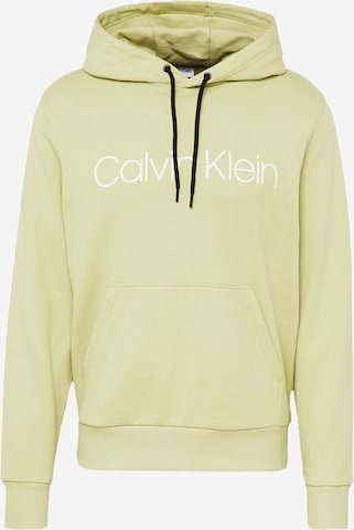 Calvin Klein Collegepaita värissä vihreä: edessä