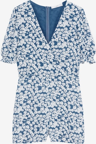 MANGO Jumpsuit i blå: framsida