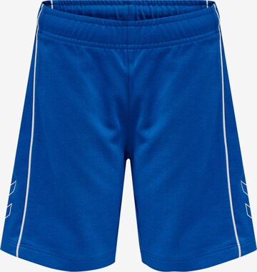 Hummel Regular Broek 'Ditmer' in Blauw: voorkant