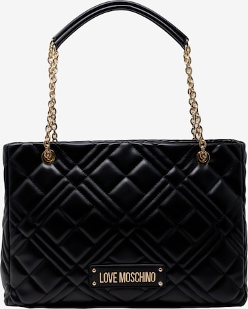 Sac bandoulière 'JC4145PP1L' Love Moschino en noir : devant