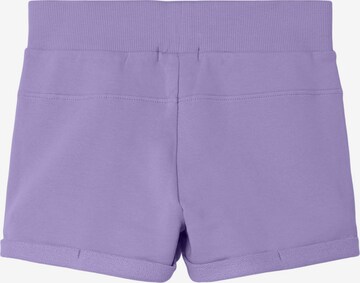 NAME IT Regular Shorts 'Volta' in Lila