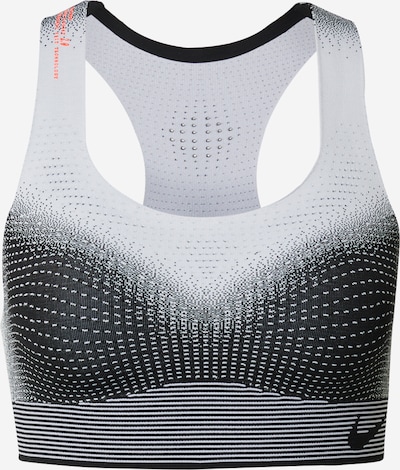 Reggiseno sportivo 'SWSH' NIKE di colore grigio chiaro / rosso chiaro / nero, Visualizzazione prodotti