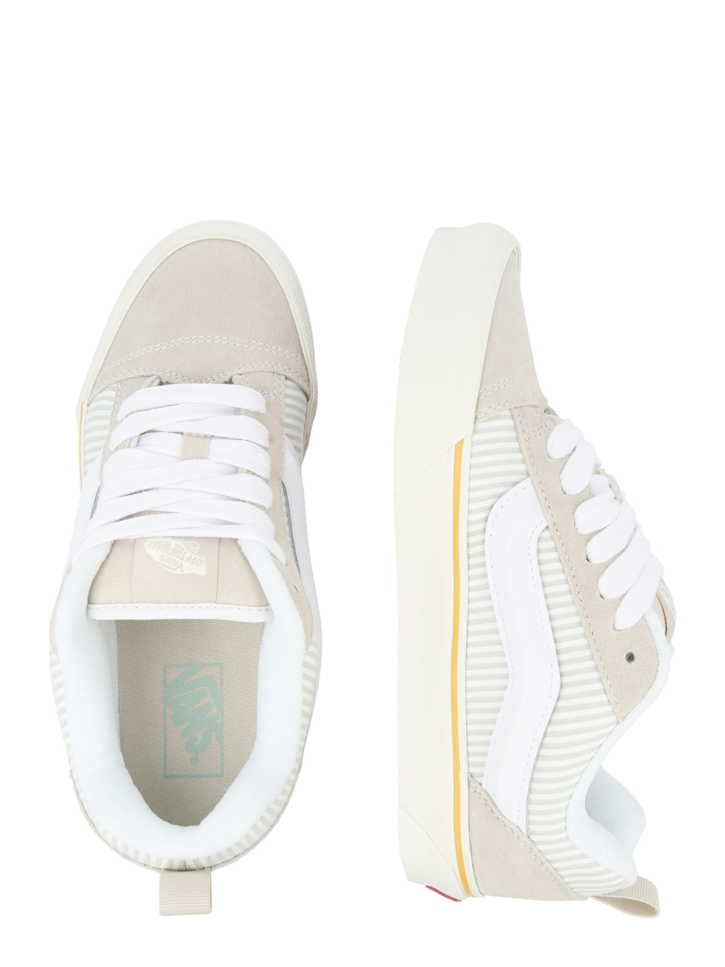 bēšs VANS Zemie brīvā laika apavi 'Knu Skool': no sāniem