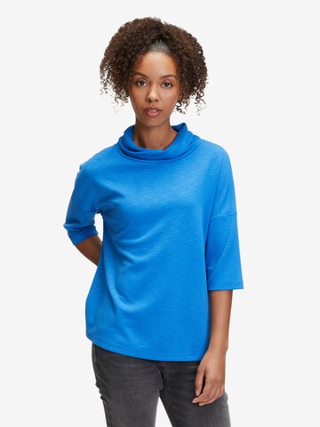 Cartoon Sweatshirt in Blauw: voorkant