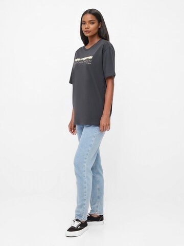 NIKIN Shirt 'TreeShirt Mountain Panorama' in Grijs