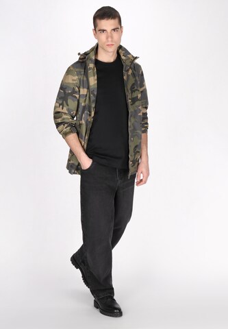 Veste mi-saison TUFFSKULL en vert