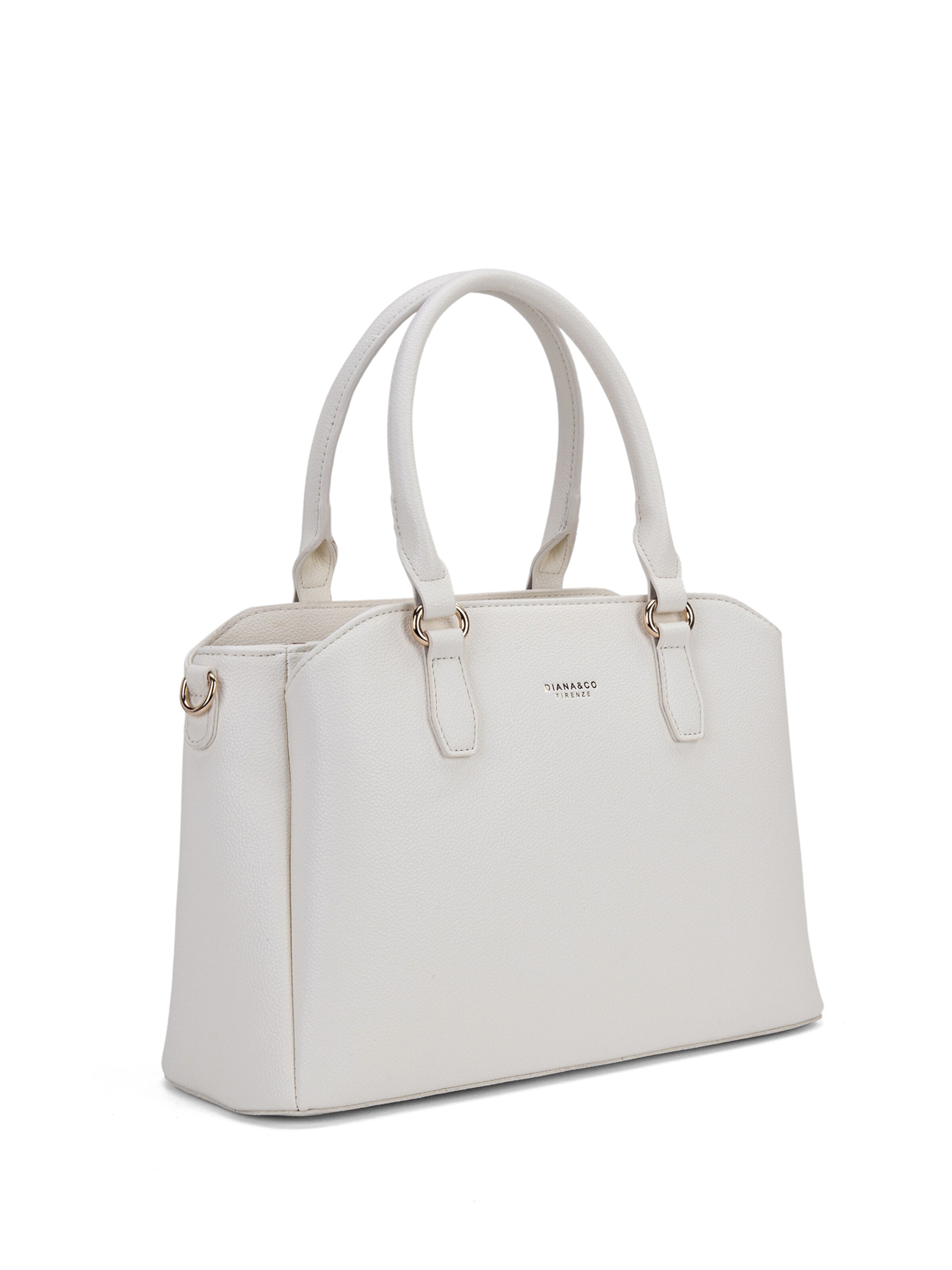 Borsa a mano di Diana&Co. in bianco