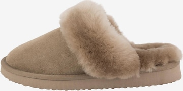 Piece Of Mind Hausschuh 'Classic' in Grau: Vorderseite