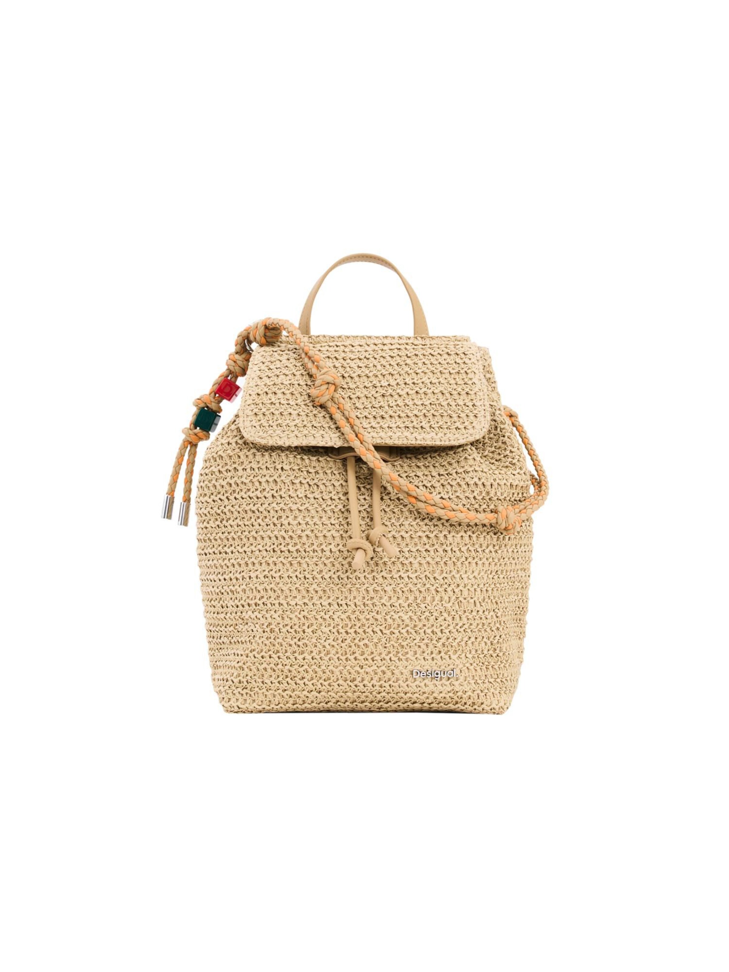 Desigual Hátizsák - bézs: elől