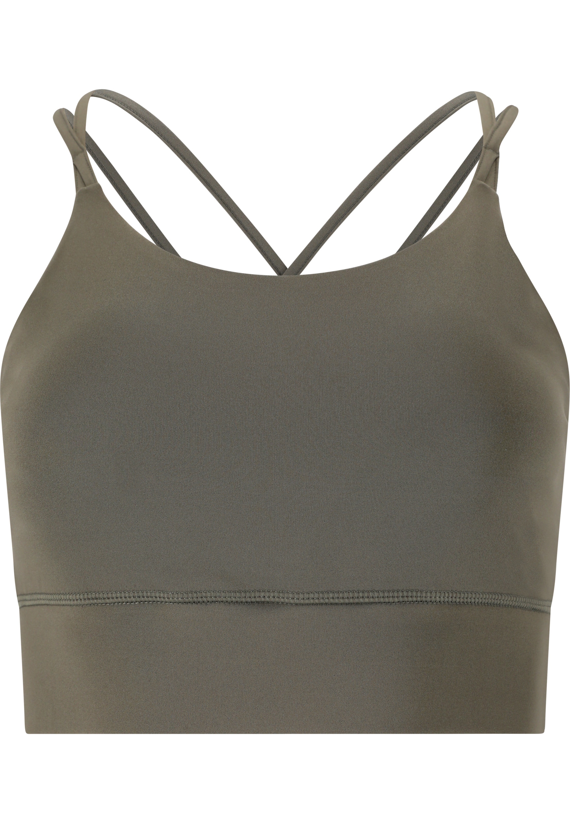 Athlecia Sport bh 'Elli' in Grijs: voorkant