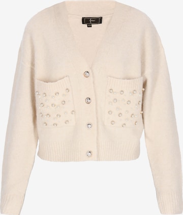 faina - Casaco de malha em bege: frente