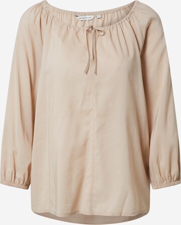 TOM TAILOR - Blusa en beige: frente