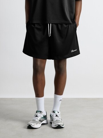 Burocs Regular Workout Pants in Black