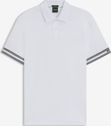 BOSS Poloshirt in Weiß: Vorderseite