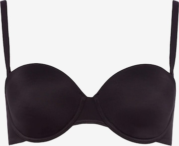 BeeDees Bra 'Stepy Soft WDP' in Black: front