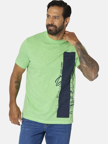 Jan Vanderstorm Shirt 'Baljan' in Green: front
