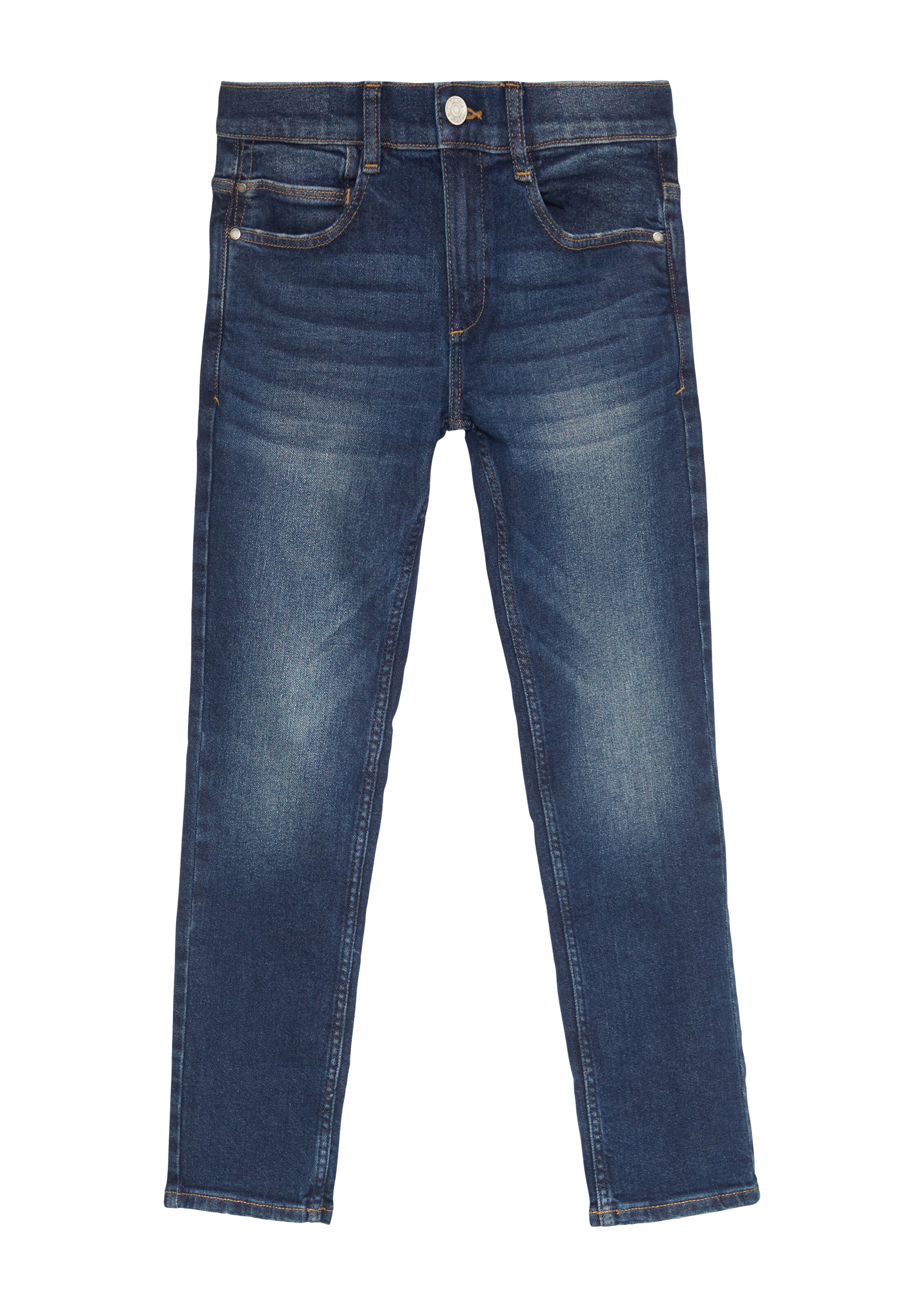 s.Oliver Slimfit Džíny 'Seattle' – modrá: přední strana