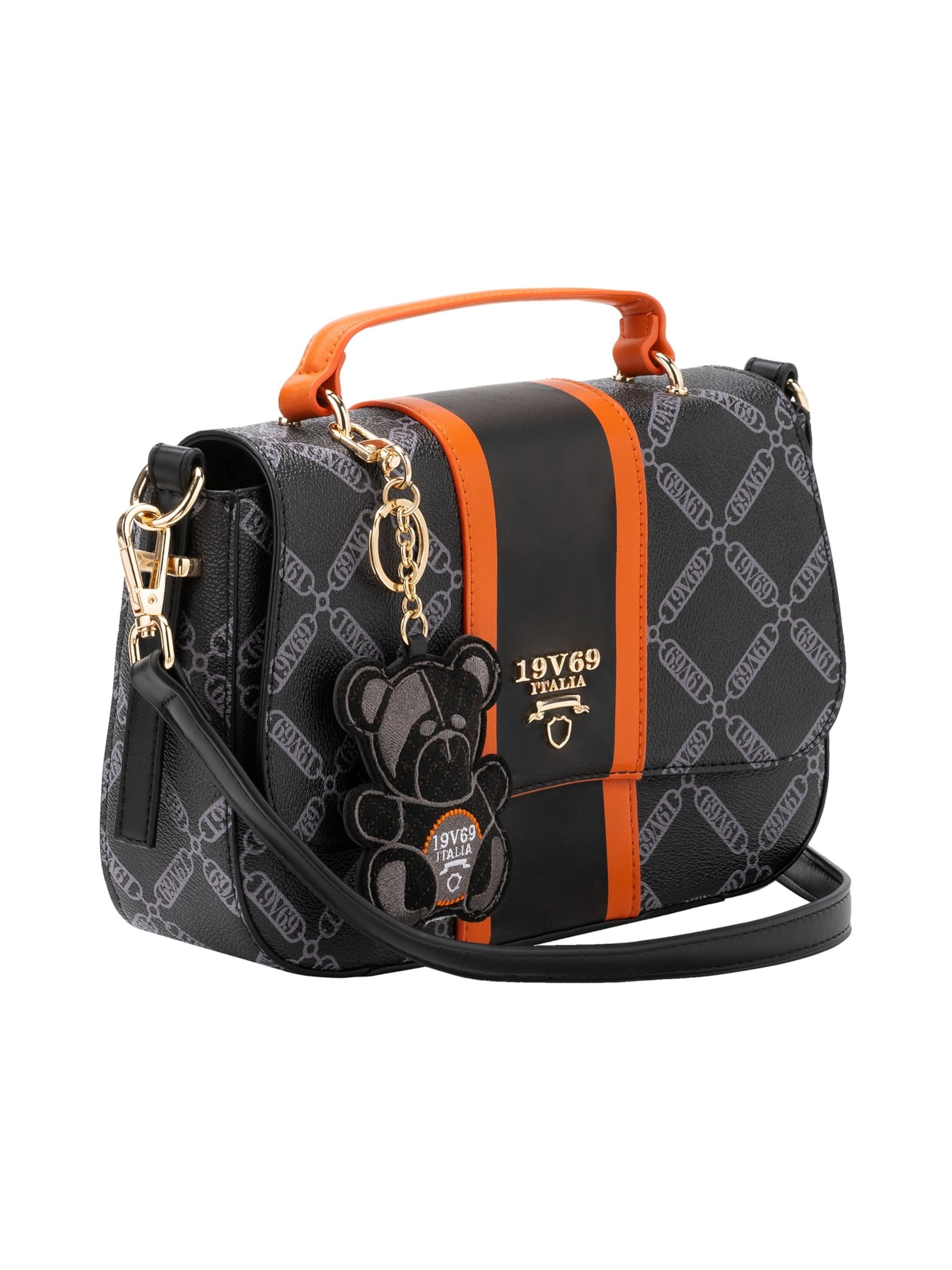 19V69 ITALIA Τσάντα ώμου 'Giustina' σε μαύρο